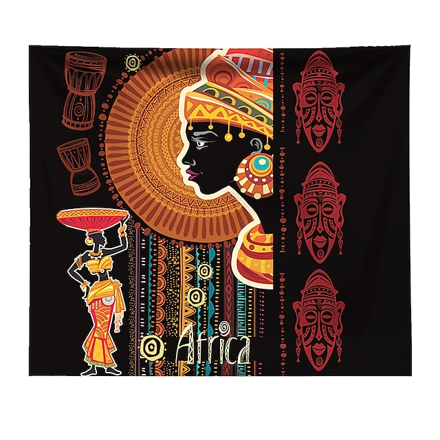 Home & Garden Home Decor | African Style Wall Tapestry Art Decor Blanket Curtain Hanging Home Bedroom Living Room Decoration Pol