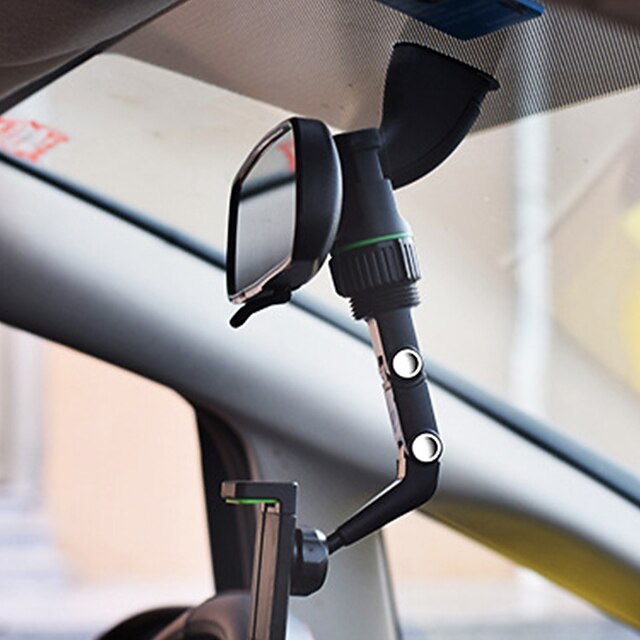 Rearview Mirror Phone Holder Universal 360 Degrees Rotating Car Phone