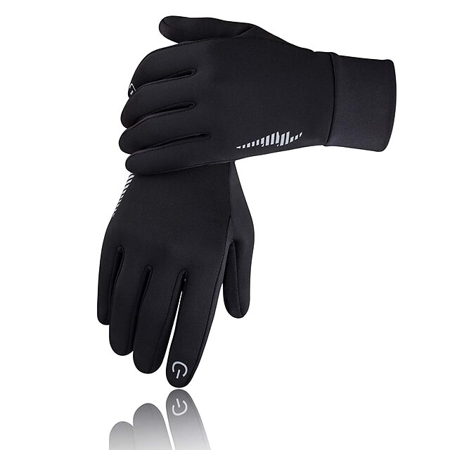 Men's Stretch Touch Screen Gloves Winter Sports Riding Gloves Windproof Gloves 