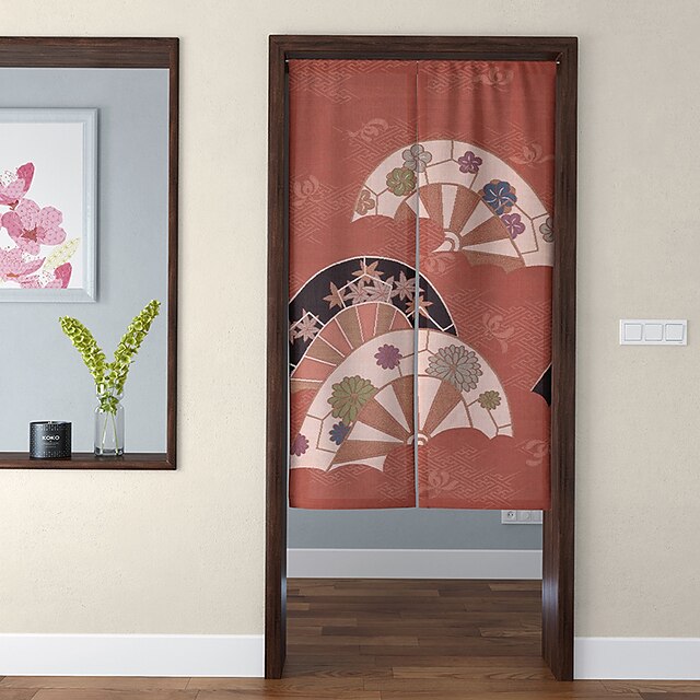 Home & Garden Home Decor | Japanese Style Door Curtain Entrance Partition Half Curtain Fabric Curtain Living Room Bed Room Kitch