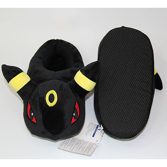 Toys & Hobbies Cosplay & Costumes | PIKA PIKA Slippers Masquerade Mens Womens Couples Movie Cosplay Anime Cosplay Black Brown Ye