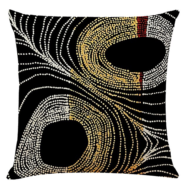 Home & Garden Home Decor | Golden Art Double Side Cushion Cover 4PC Soft Decorative Square Throw Pillow Cover Cushion Case Pillo