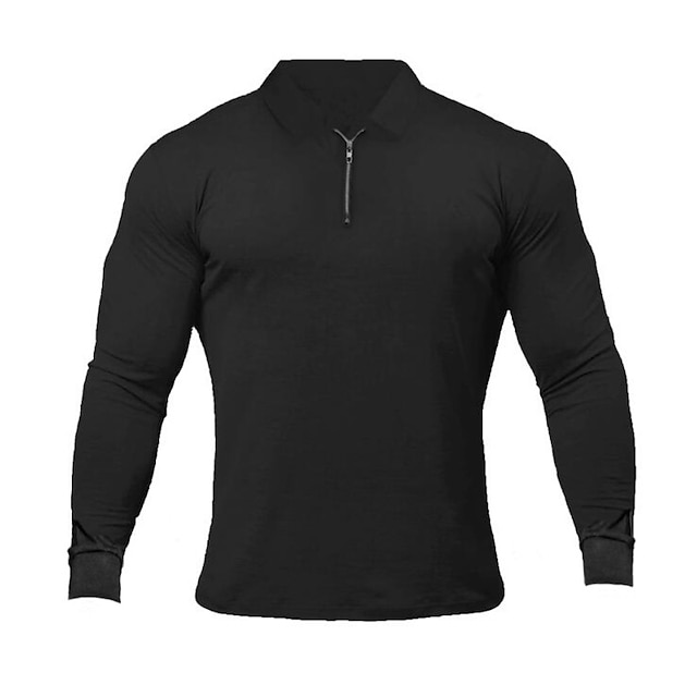 Sports & Outdoors Running, Jogging & Walking | Mens Long Sleeve Compression Shirt Running Shirt Top Athletic Athleisure Cotton B