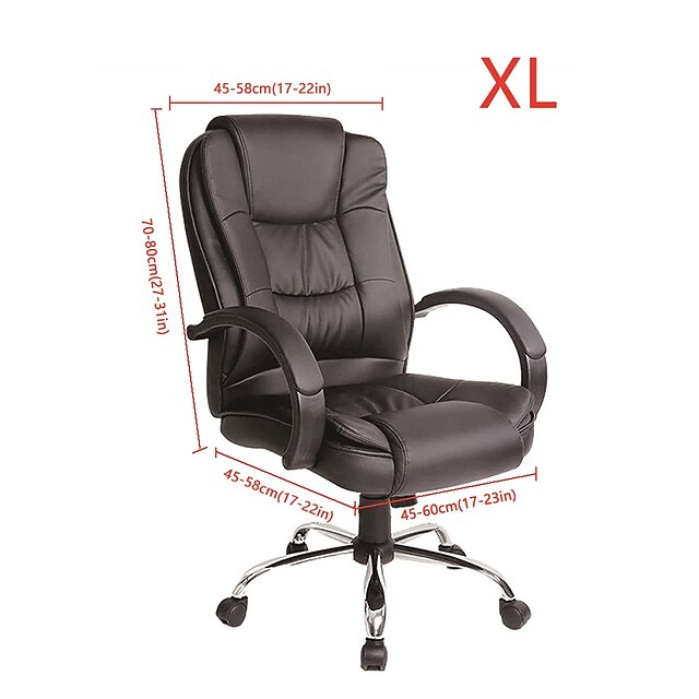 Velvet Computer Office Chair Cover Gaming Chair Stretch Chair Slipcover ...