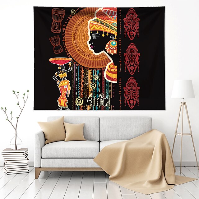 Home & Garden Home Decor | African Style Wall Tapestry Art Decor Blanket Curtain Hanging Home Bedroom Living Room Decoration Pol