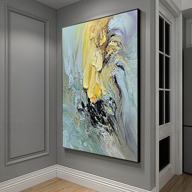 Home & Garden Wall Art | Manual Handmade Oil Painting Hand Painted Vertical Panoramic Abstract Famous Modern Realism Rolled Canv