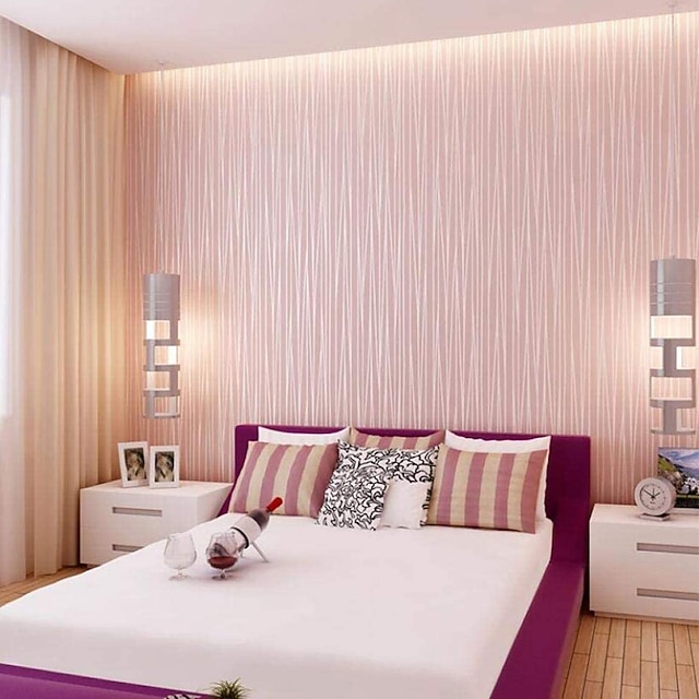 Wallpaper Wall Covering Sticker Film Embossed