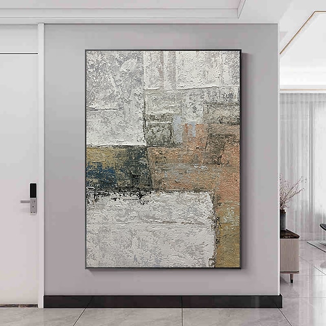 Home & Garden Wall Art | Manual Handmade Oil Painting Hand Painted Vertical Panoramic Abstract Famous Modern Realism Rolled Canv