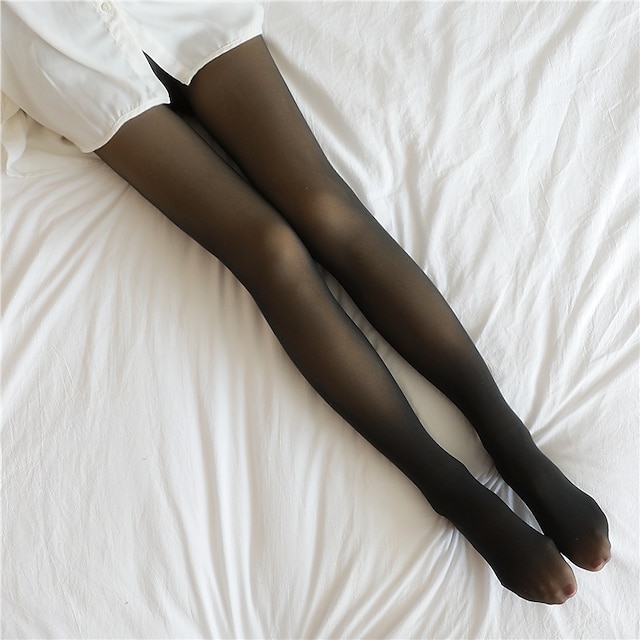  Women's Panty Hose Party Gift Daily Solid Color Polyester Acrylic Fibers Casual Sexy Leg Shaping 1 Pair