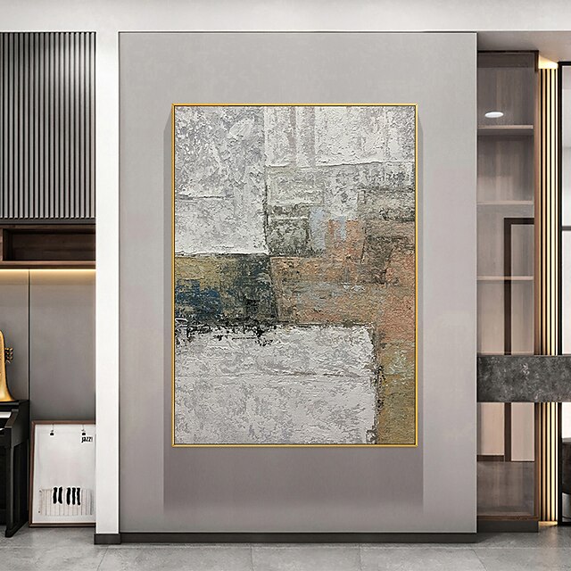 Home & Garden Wall Art | Manual Handmade Oil Painting Hand Painted Vertical Panoramic Abstract Famous Modern Realism Rolled Canv