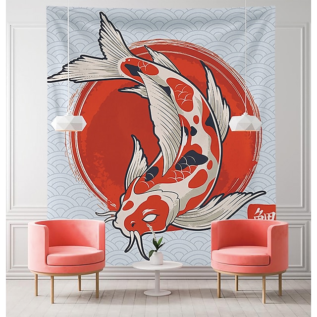 Home & Garden Home Decor | Japanese Style Wall Tapestry Art Decor Blanket Curtain Hanging Home Bedroom Living Room Decoration Po