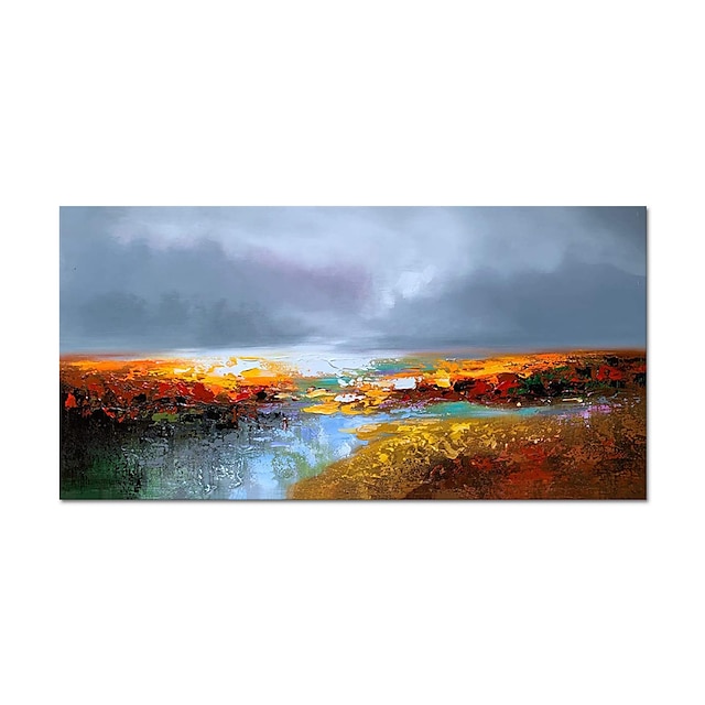  Oil Painting Handmade Hand Painted Wall Art Abstract Landscape Modern Home Decoration Decor Rolled Canvas No Frame Unstretched