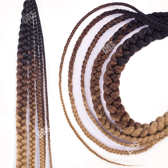 Ombre Braiding Hair Extensions Jumbo Braiding Hair 24 Inch 5 Packs Professional Crochet