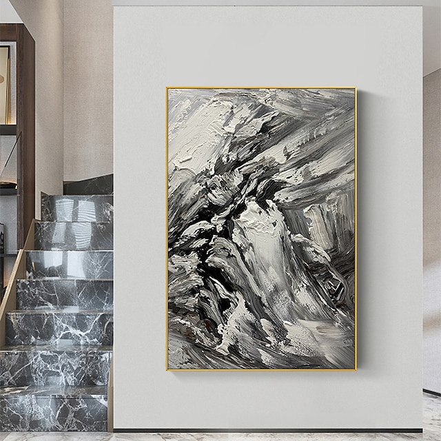 Home & Garden Wall Art | Manual Handmade Oil Painting Hand Painted Vertical Panoramic Abstract Famous Modern Realism Rolled Canv