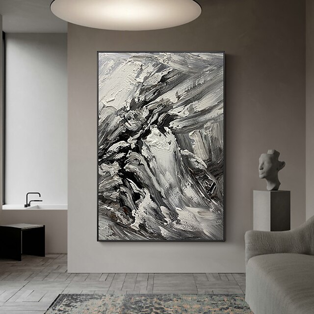 Home & Garden Wall Art | Manual Handmade Oil Painting Hand Painted Vertical Panoramic Abstract Famous Modern Realism Rolled Canv