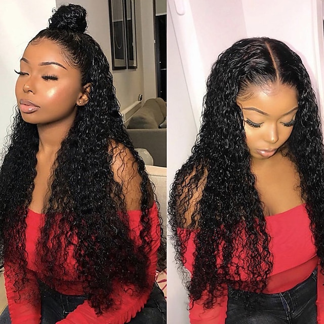 Beauty & Hair Wigs & Hair Pieces | 150%/180% 360 Lace Front Wigs With Brazilian Human Hair For Black Women Long And Short Wig Pr