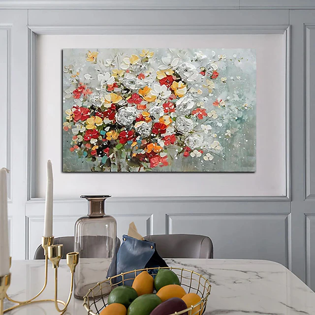 Oil Painting Handmade Hand Painted Wall Art Large Size Abstract Simple Flowers Home Decoration Decor Rolled Canvas No Frame Unstretched 7