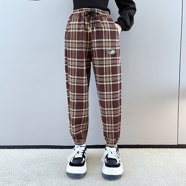 plaid skater pants