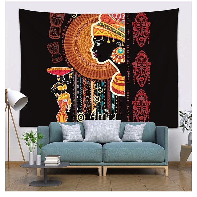 Home & Garden Home Decor | African Style Wall Tapestry Art Decor Blanket Curtain Hanging Home Bedroom Living Room Decoration Pol