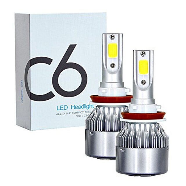 Lights & Lighting Light Bulbs | 2pcs 15 W LED Corn Lights 1300 lm H11 H8 2 LED Beads COB 12-24 V - MZ19259