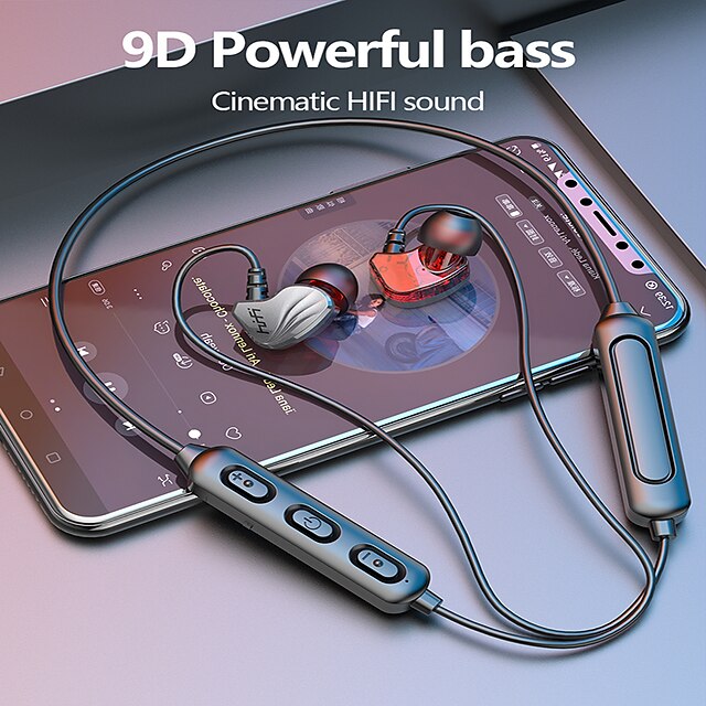 W300 Hoofdtelefoon met nekband Bluetooth 5.1 in het oor voor Apple Samsung Huawei Xiaomi MI Yoga Dagelijks gebruik Reizen Mobiele telefoon
