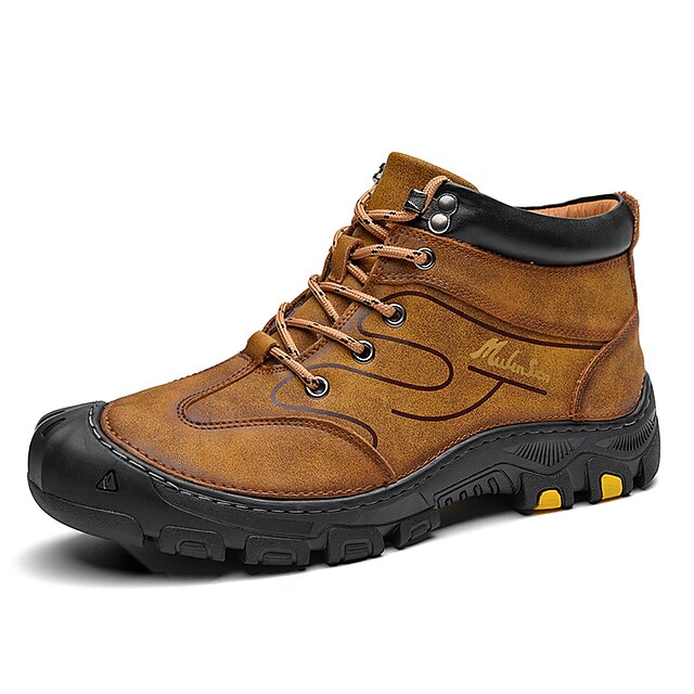Hombre Botas Zapatos Confort Deportivo Casual Vintage Diario Exterior Cuero  Cuero de Napa Botines / Hasta el Tobillo Negro Gris Marrón Otoño Invierno  8895982 2022 – €66.59