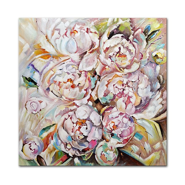 Home & Garden Wall Art | Oil Painting Handmade Hand Painted Wall Art Mintura Modern Abstract Flowers Picture For Home Decoration