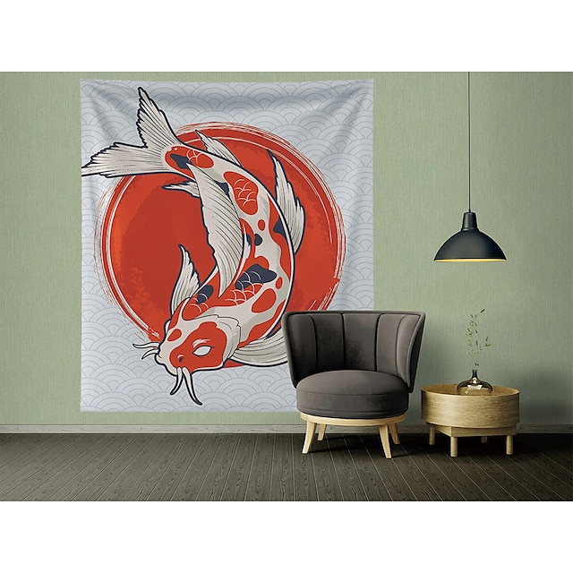 Home & Garden Home Decor | Japanese Style Wall Tapestry Art Decor Blanket Curtain Hanging Home Bedroom Living Room Decoration Po