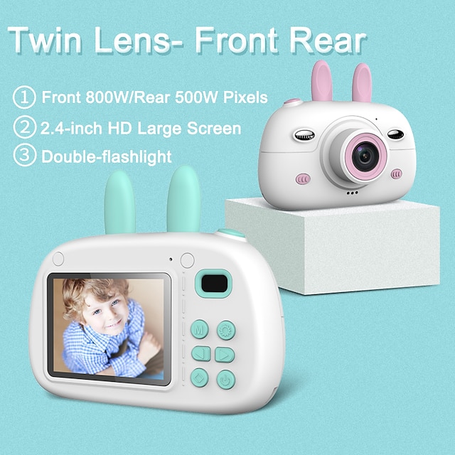  mini câmera digital 1080p hd video camera brinquedos educativos para brithday presentes de natal suporte cartão tf de 32 gb