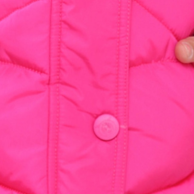 Baby & Kids Girls Clothing | Kids Girls Coat Long Sleeve Blue Pink Fuchsia Plain Zipper Winter Active Sport 3-13 Years - JM71718