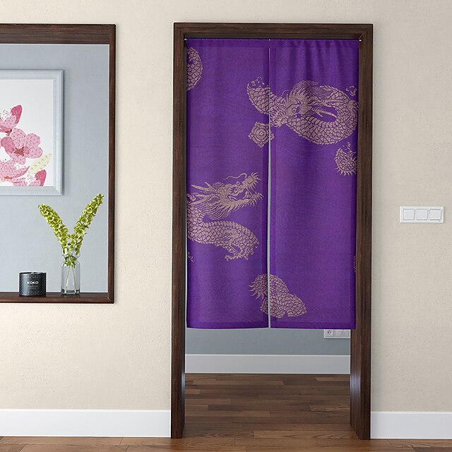 Home & Garden Home Decor | Japanese Style Door Curtain Entrance Partition Half Curtain Fabric Curtain Living Room Bed Room Kitch