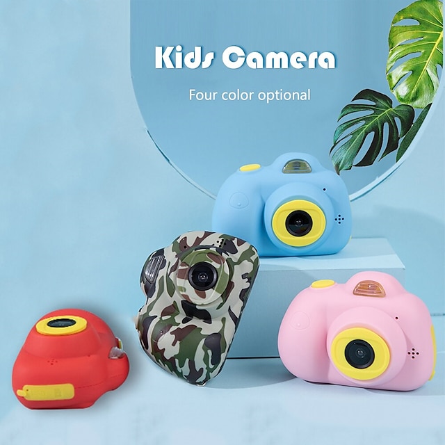  Mini Cartoon Digital Camera Educational Toys For Christmas Brithday Gifts 1080P Projection Video Recorder Camcorder