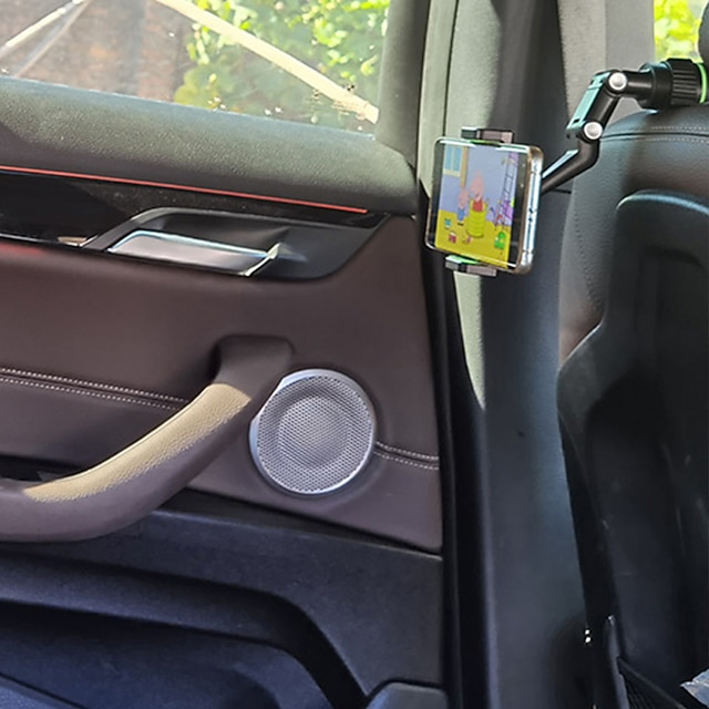 Rearview Mirror Phone Holder Universal 360 Degrees Rotating Car Phone