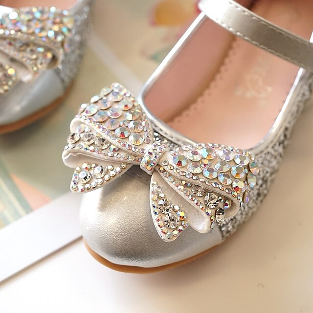 Shoes & Bags Kids Shoes | Girls Heels Glitters PU Big Kids(7years +) Little Kids(4-7ys) Wedding Crystal / Rhinestone Sequin Blue