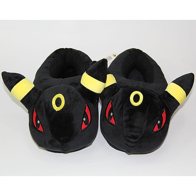 Toys & Hobbies Cosplay & Costumes | PIKA PIKA Slippers Masquerade Mens Womens Couples Movie Cosplay Anime Cosplay Black Brown Ye