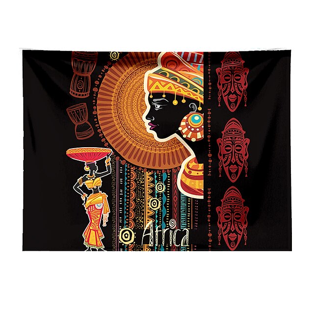 Home & Garden Home Decor | African Style Wall Tapestry Art Decor Blanket Curtain Hanging Home Bedroom Living Room Decoration Pol