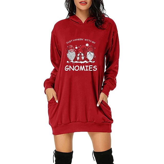 Toys & Hobbies Cosplay & Costumes | Santa Claus Ugly Christmas Sweater / Sweatshirt Womens Adults Special Christmas Christmas Po