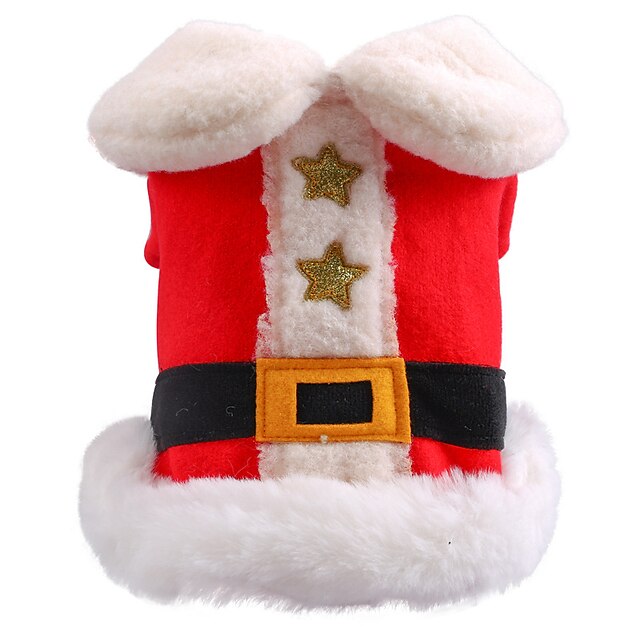 Elk Dog Sweater Puppy Coat with Hat Outfits Cute Warm Coat Dog Presents Christmas Halloween Docor Dog Clothing Type A, XS Cute Christmas Santa Claus Pet Clothes Costume Winter Clothes
