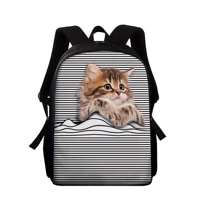 cat design backpack