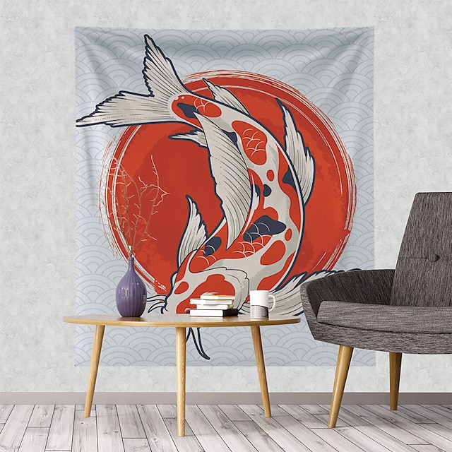 Home & Garden Home Decor | Japanese Style Wall Tapestry Art Decor Blanket Curtain Hanging Home Bedroom Living Room Decoration Po