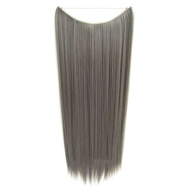 24inch 50grams 100grams Synthetic Hair Extension Gradual Color Brown ...