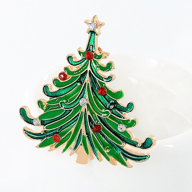 Shoes & Bags Fashion Accessories | Womens Brooches Classic Tree of Life Classic Brooch Jewelry Golden For Christmas Daily - OD85