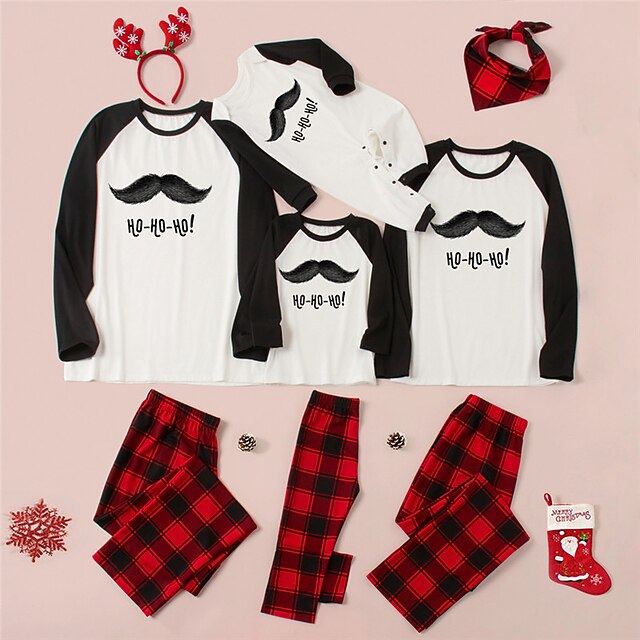 Red And Black Plaid Christmas Pajamas 2022