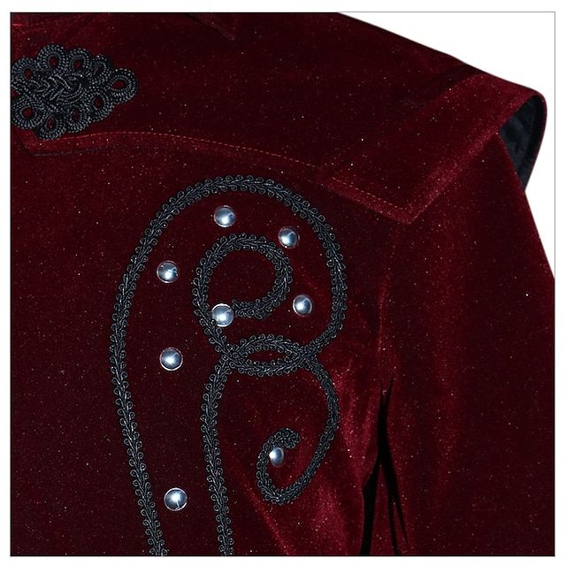 Gothic Vintage Medieval Steampunk Coat Masquerade Outerwear Vampire ...