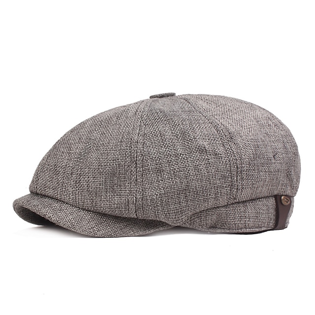 Cappelli da donna Newsboy Cabbie Gatsby cappello con visiera berretto alla moda da donna pagaiolo cappelli per cappello da donna, nero, 7-7 1/4