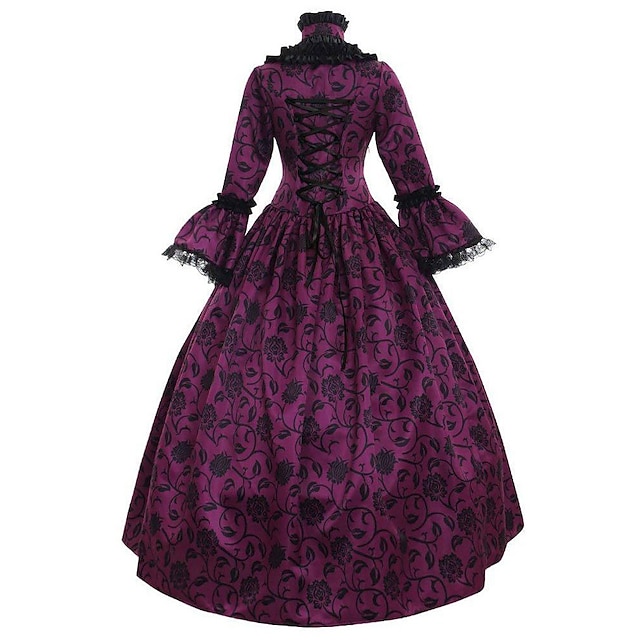 Rococo Victorian Cocktail Dress Vintage Dress Dress Party Costume ...