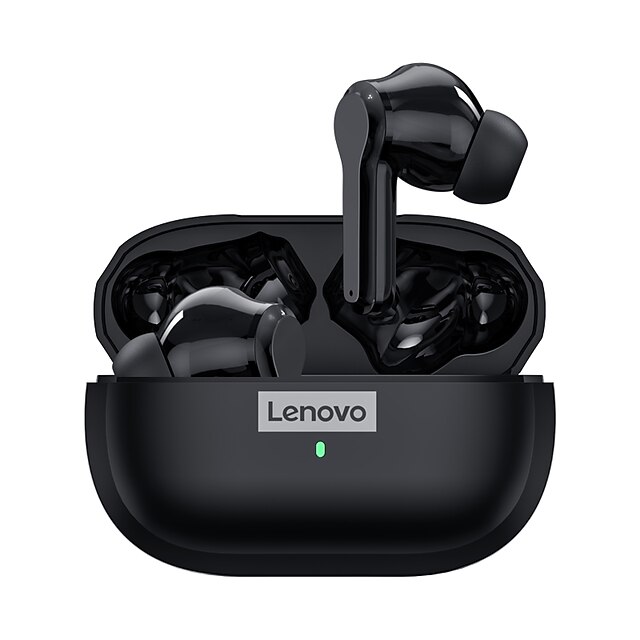  Lenovo LP1S Upgraded version TWS True draadloze hoofdtelefoon Bluetooth 5.0 Stereo Snellader Draadloos oplaadhoesje voor Apple Samsung Huawei Xiaomi MI Kamperen&Wandelen Hardlopen Reizen Gamen op