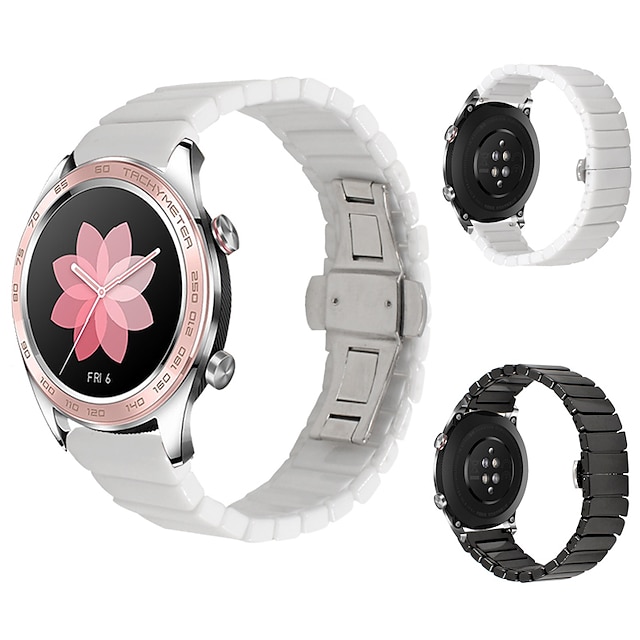 2022年 1枚 スマートウォッチバンド のために アマズフィット サムスンのギャラクシー Huawei Watch 3 Galaxy Watch  Gear S3 Frontier Classic 45mm 46mm, 22mm Watch Band セラミック スマートウォッチ ストラップ  ビジネス ビジネスバンド 置換 リストバンド 8935853 ...