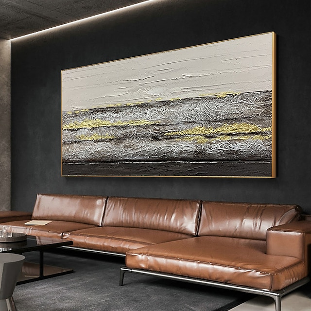 Home & Garden Wall Art | Manual Handmade Oil Painting Hand Painted Horizontal Panoramic Abstract Famous Modern Realism Rolled Ca