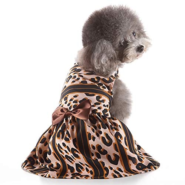 leopard print dog clothes